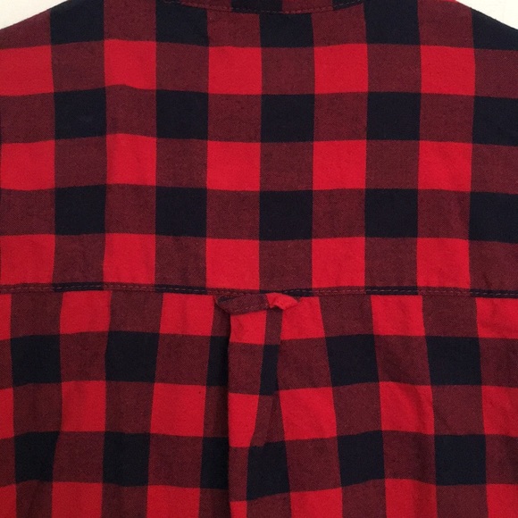 Zara Basic Checkered Button Down - Picture 4 of 5